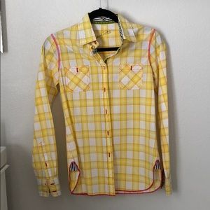 Arnold Zimberg Plaid Shirt Size S